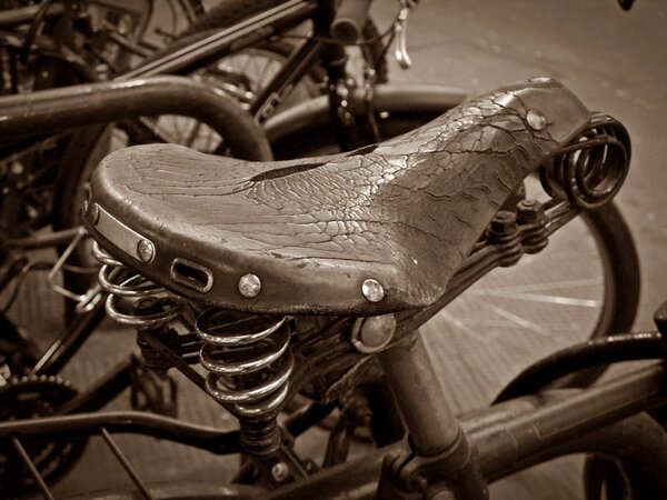 Bikes in Manchester 3 Sepia.JPG