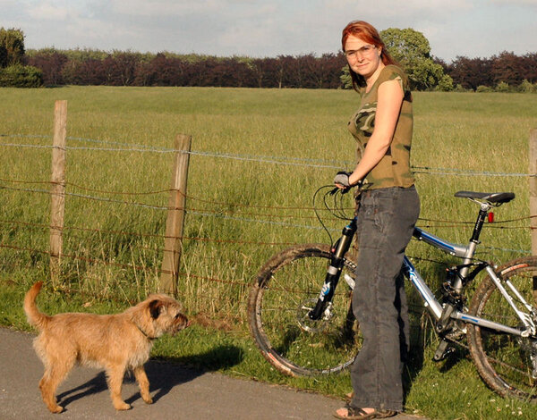 gorgeous and clever on a bike.jpg