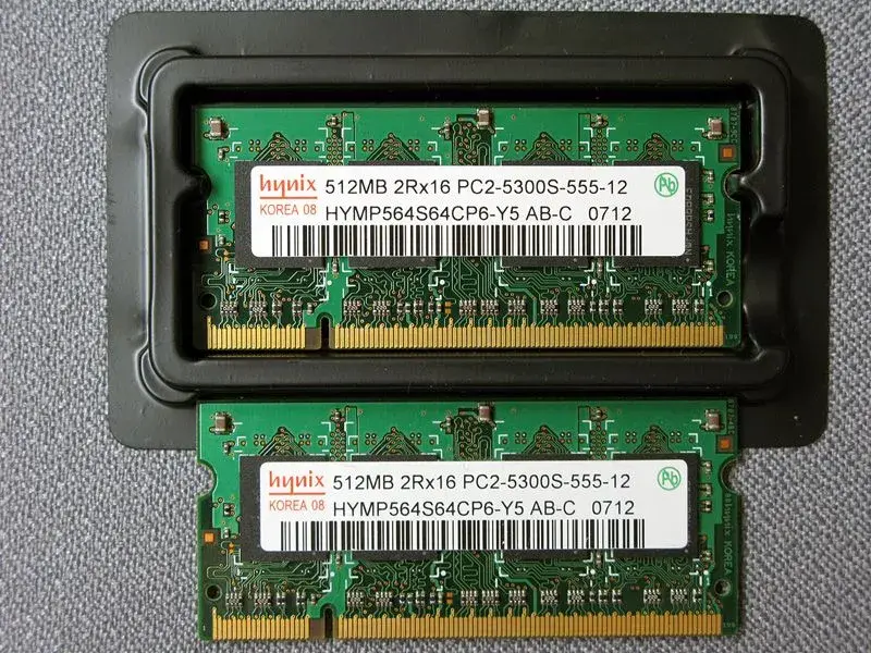 Hynix 512MB PC2-5300 DDR2 667MHz SODIMMS RB.webp