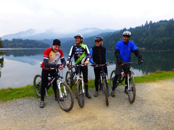 Woz, Pat, Larry, Warren at Bon Tempe Lake.jpg