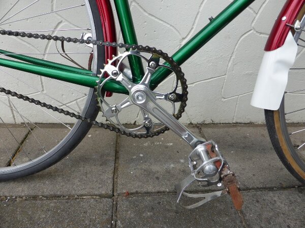 Brick Lane Bikes single speed chainset on Freddie Grubb.JPG