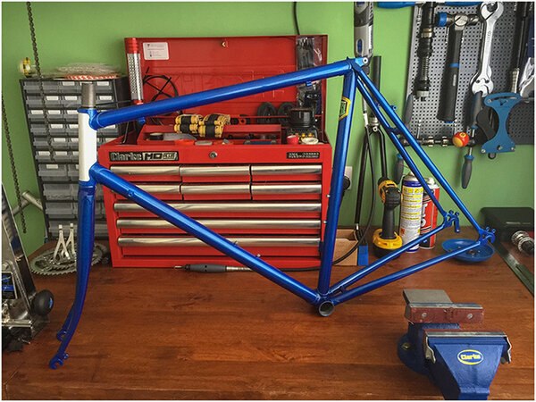 Dave Yates Frame Building Course Painted Frame.jpg