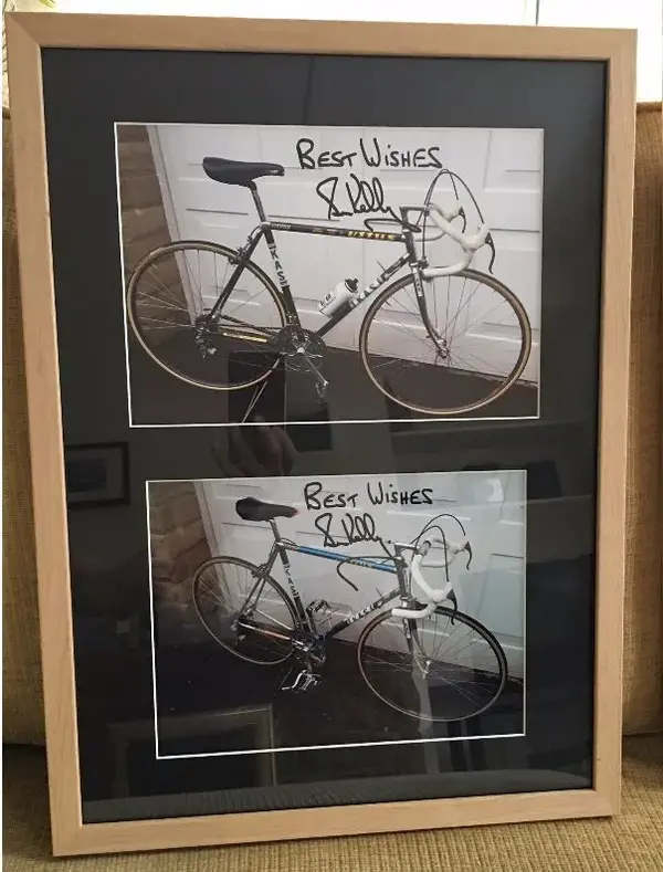 Kelly signed bike pictures.webp