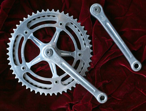 First Generation Campagnolo Crankset 1958 1 web.jpg