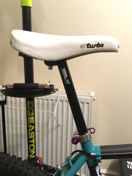 Turbo saddle Deroe XT Seatpost the perfect combo for C-26.JPG