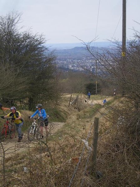 the climb by the pikeys with their motorbikes!.jpg