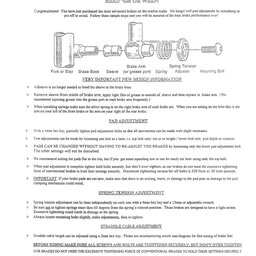 Avid Tri-Align 2 Installation Instructions