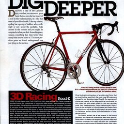 2005.01 3D Racing Road-E Bicycling Review