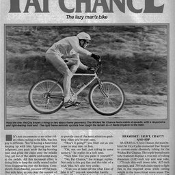 1987 Fat City Cycles Wicked Fat Chance MBA Review