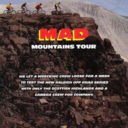 1992 Raleigh MAD Mountains Tour Catalogue