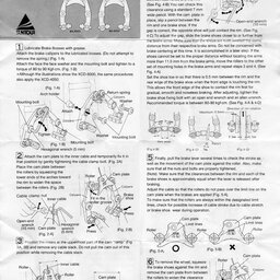 Suntour Brake Calipers Instruction Manual