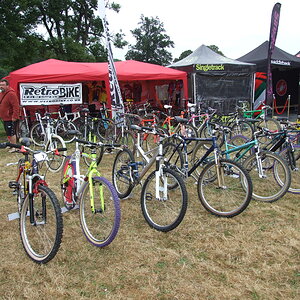 Retrobike at the Malverns