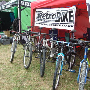 Retrobike at the Malverns lineup