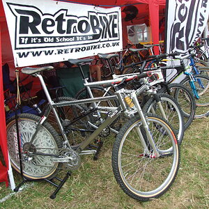 Retrobike at the Malverns pace