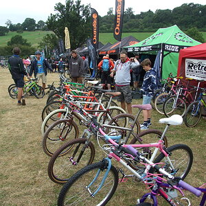 Retrobike at the Malverns