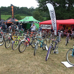 Retrobike at the Malverns