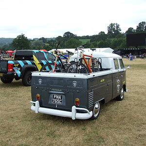 Retrobike at the Malverns - VW