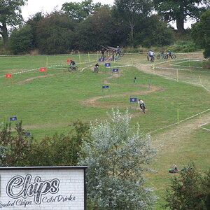 Retrobike at the Malverns - slalom