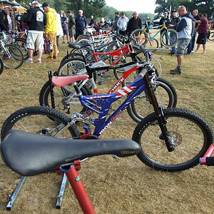 Retrobike at the Malverns