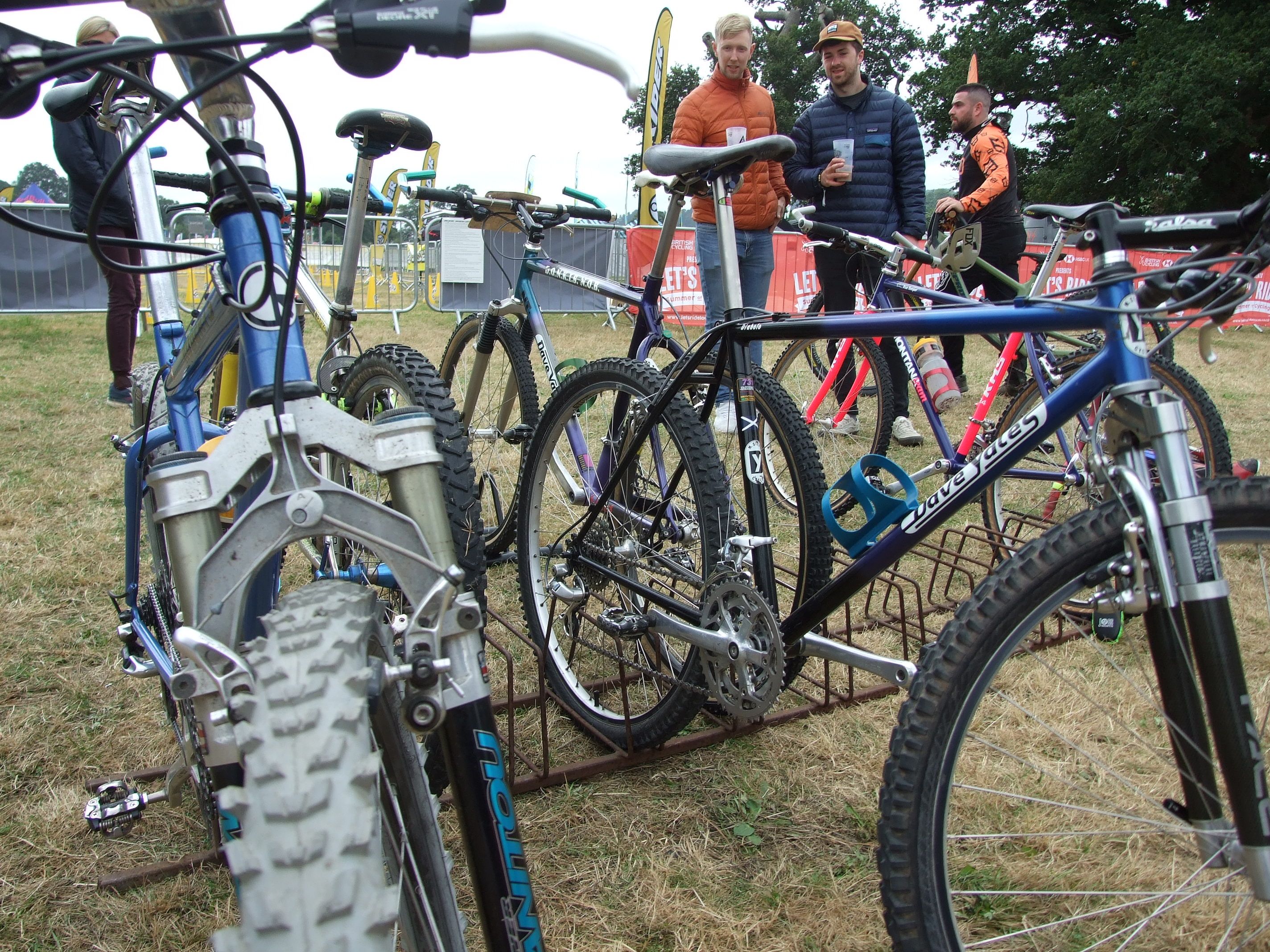 Retrobike at the Malverns Dave yates