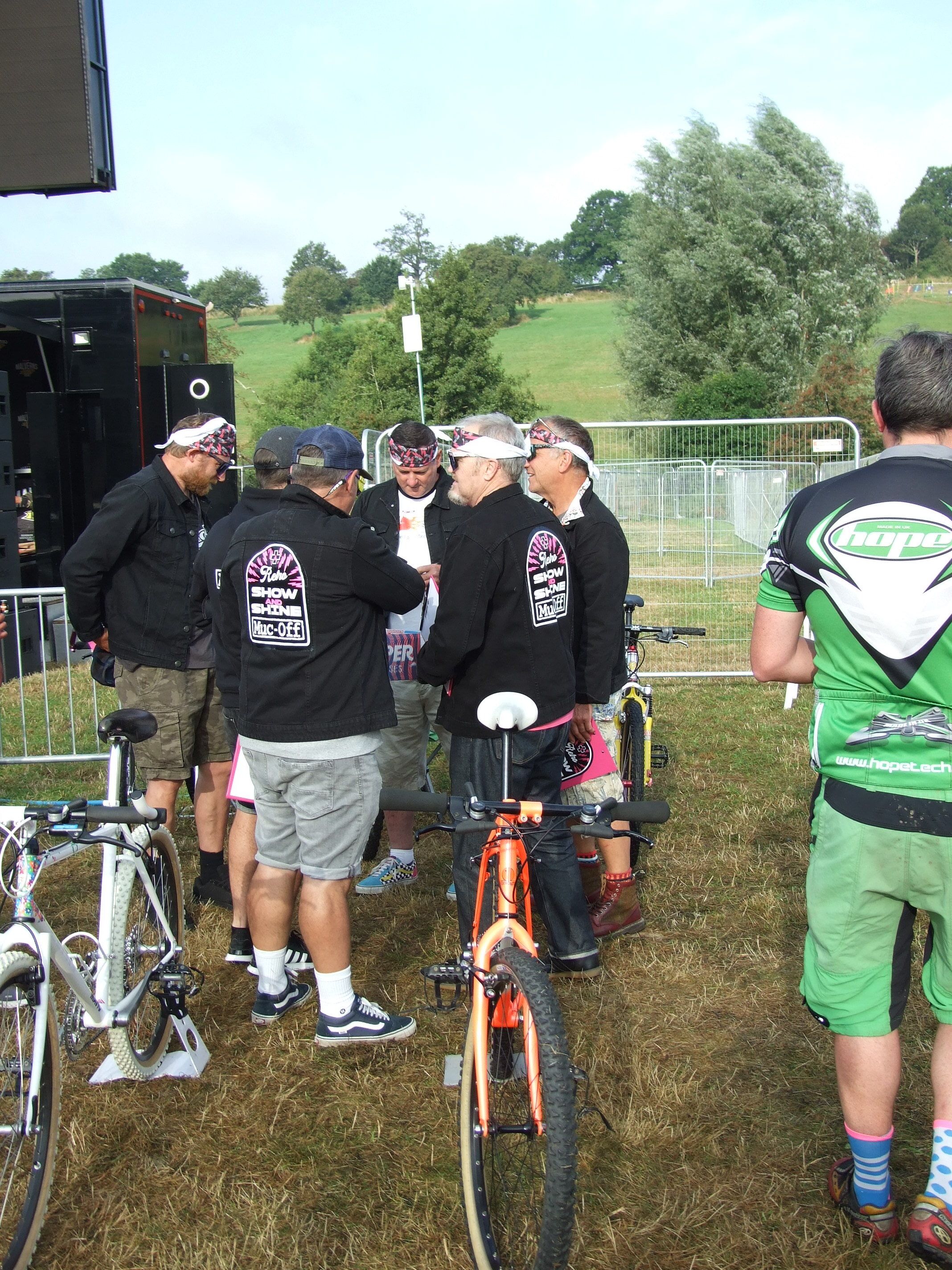 Retrobike at the Malverns - Judges