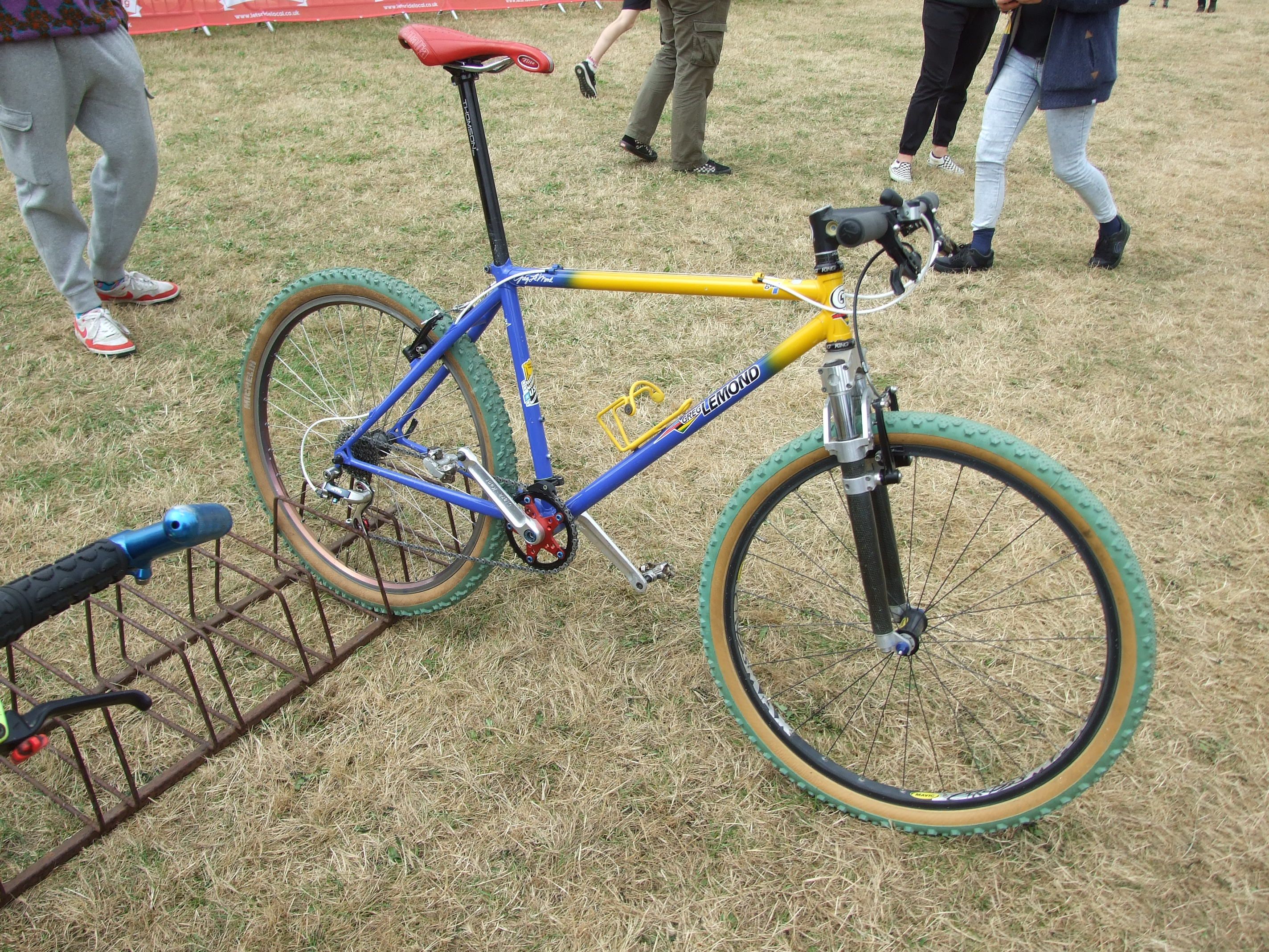 Retrobike at the Malverns lemond