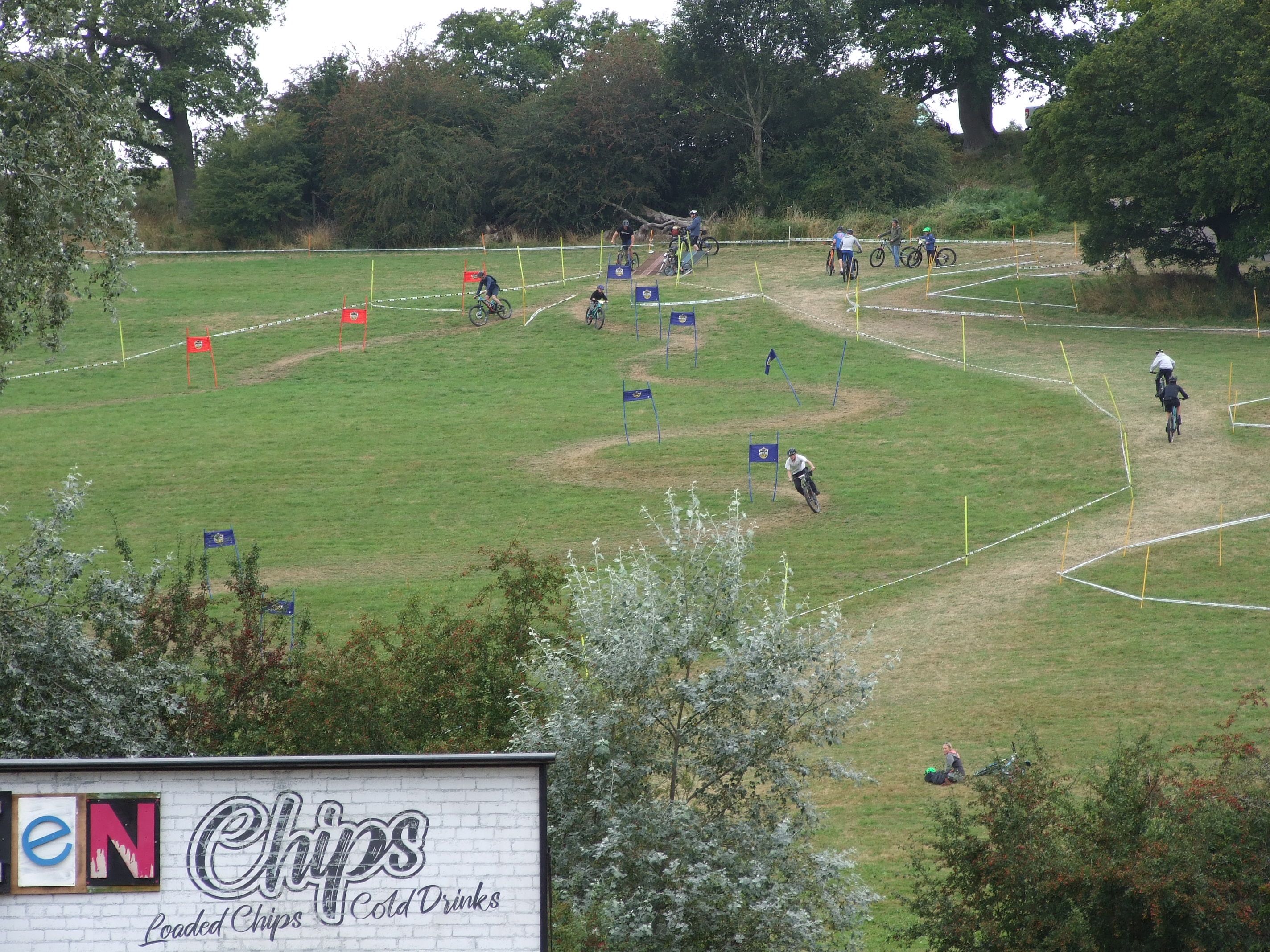 Retrobike at the Malverns - slalom