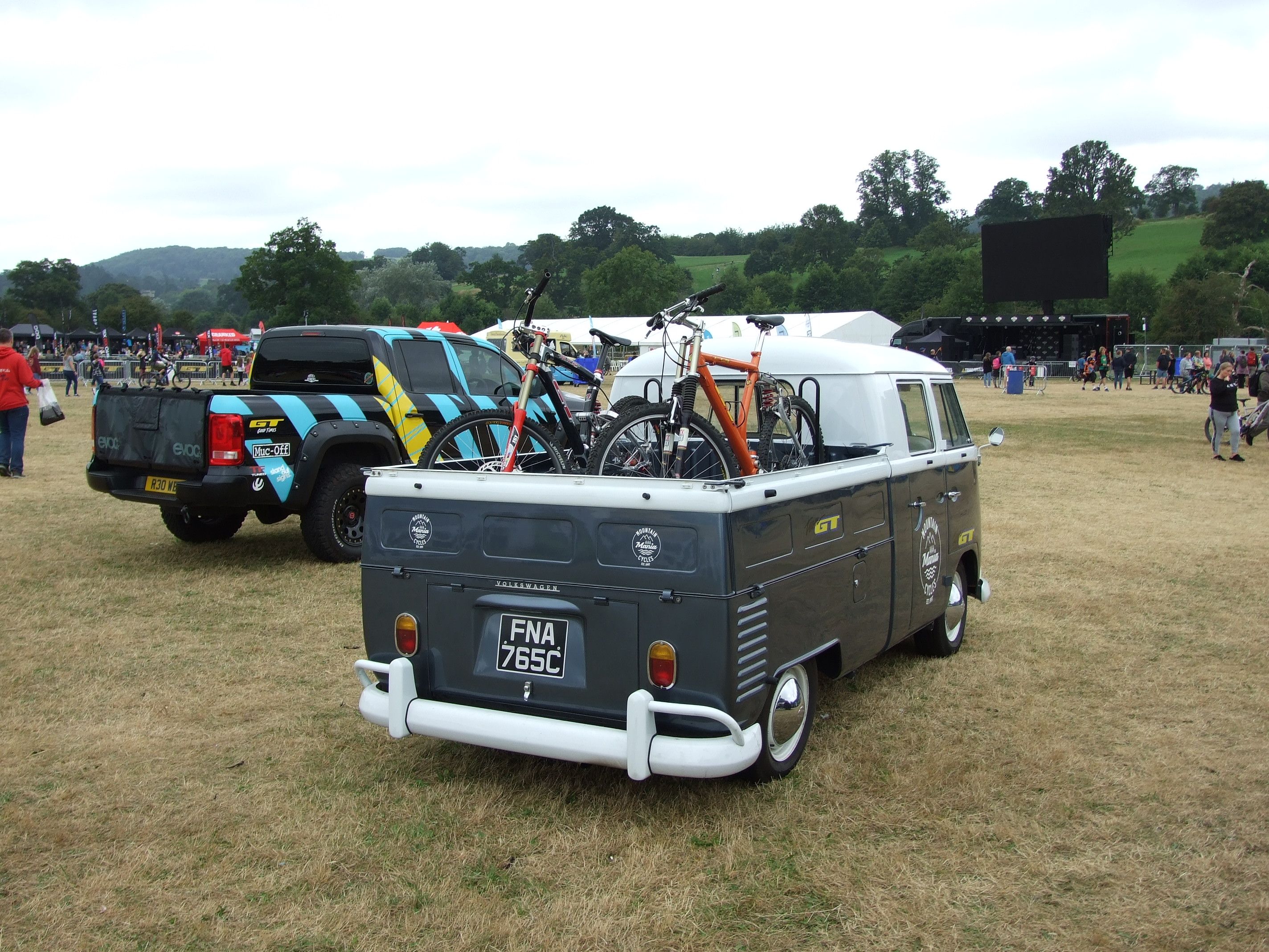 Retrobike at the Malverns - VW