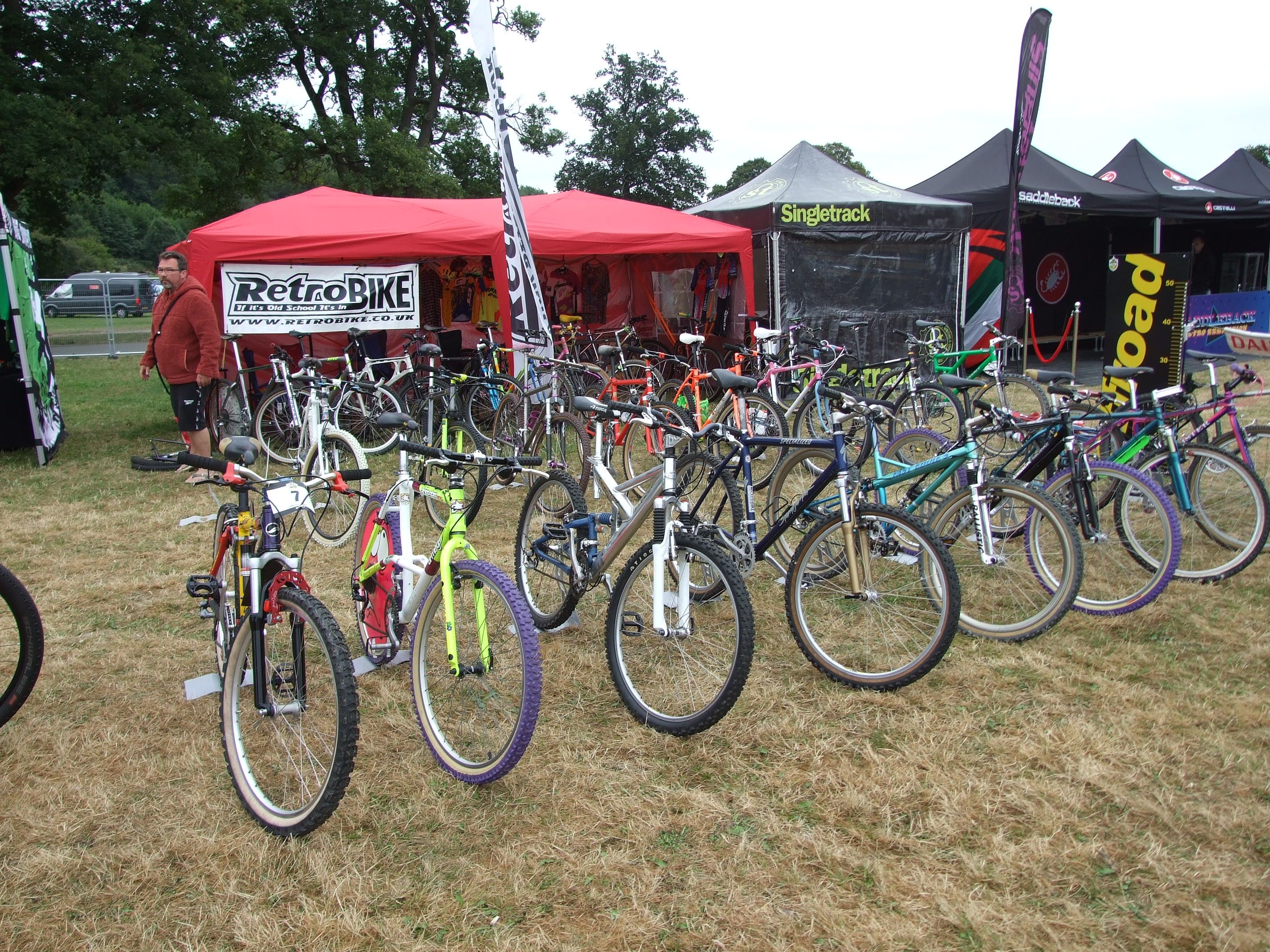 Retrobike at the Malverns