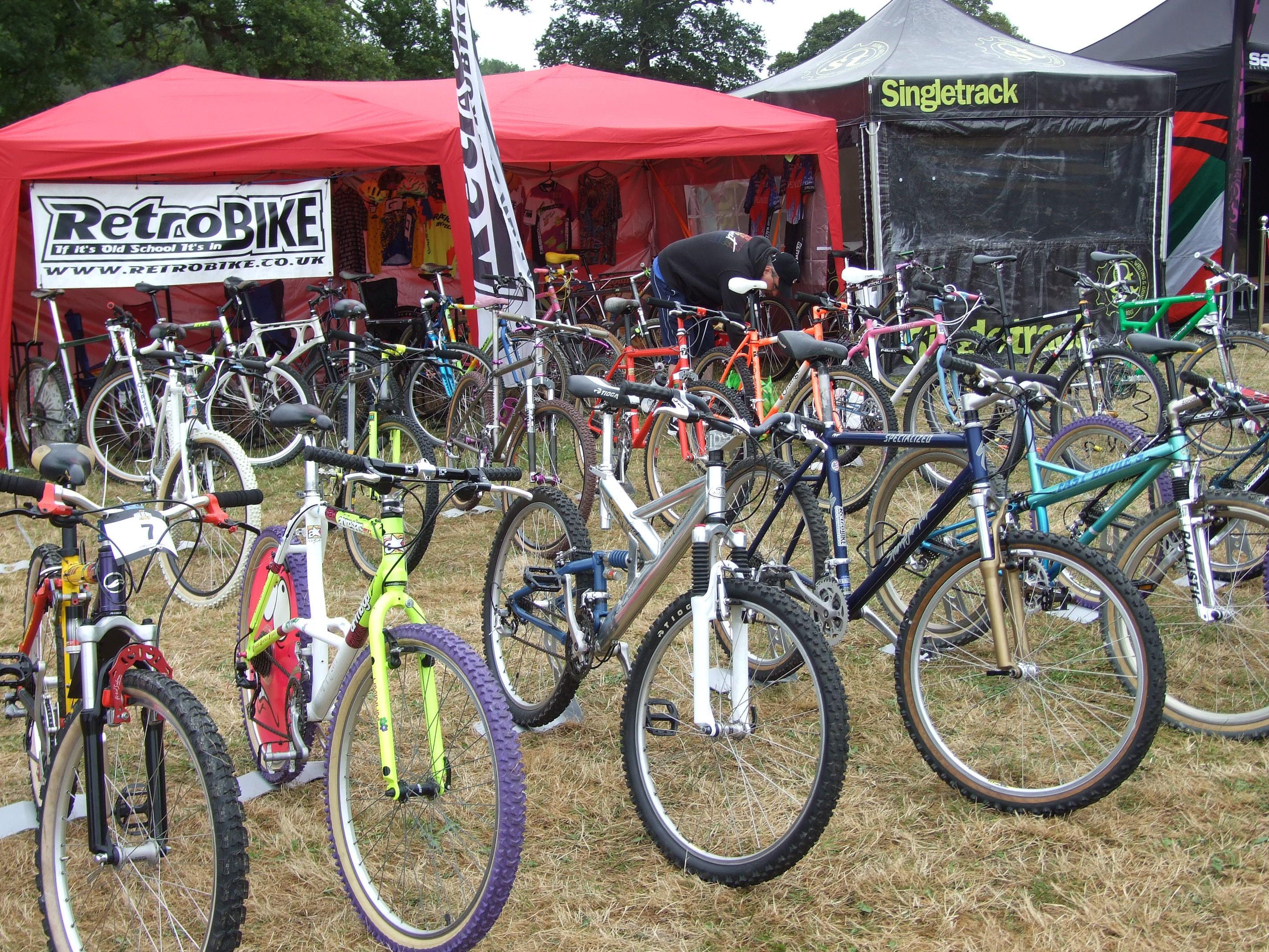 Retrobike at the Malverns